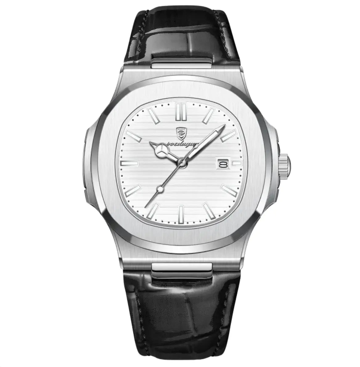 Arden Quartz Watch – Leather Strap