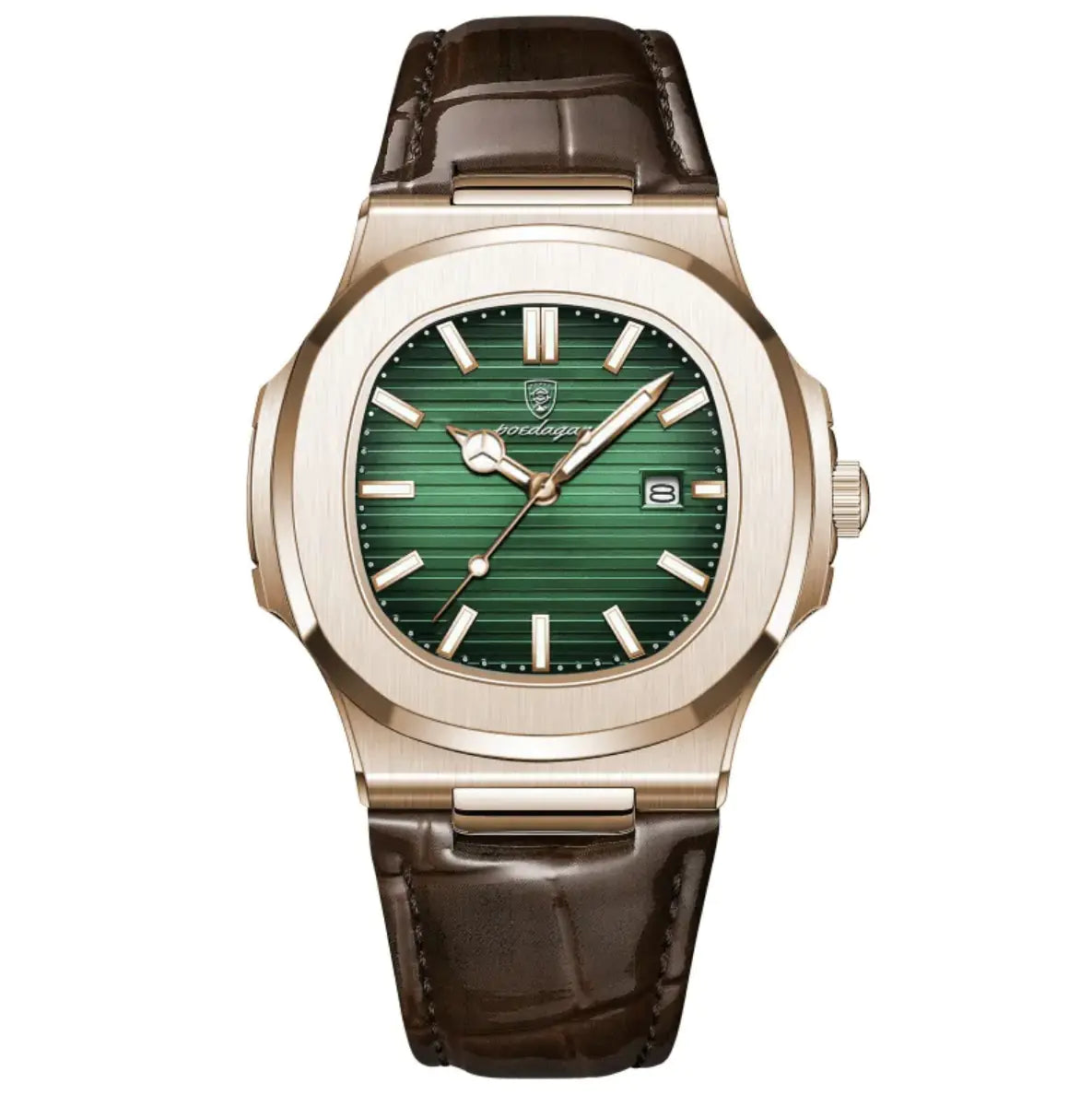 Arden Quartz Watch – Leather Strap